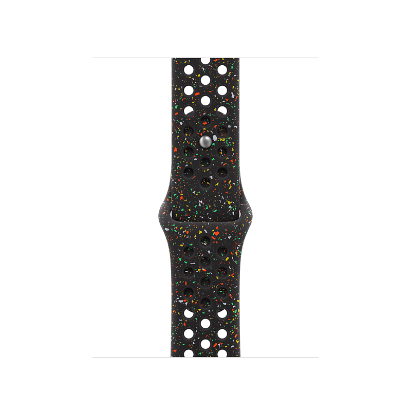 Apple MGAE4ZM/A Intelligentes tragbares Accessoire Band Schwarz Aluminium, Fluor-Elastomer