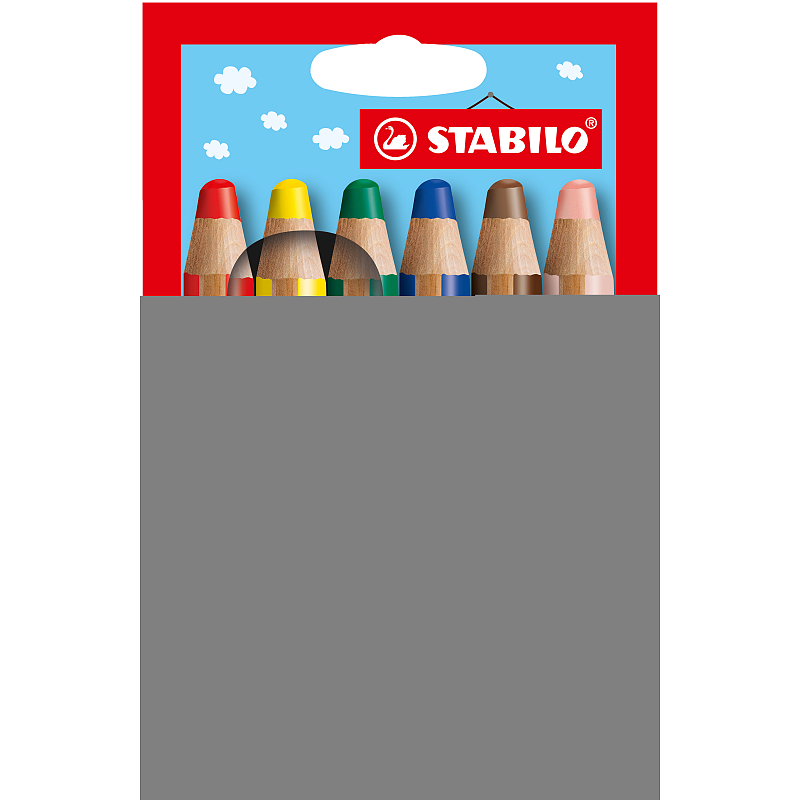 STABILO Woody 3 in 1 Mehrfarbig 6 Stück(e)