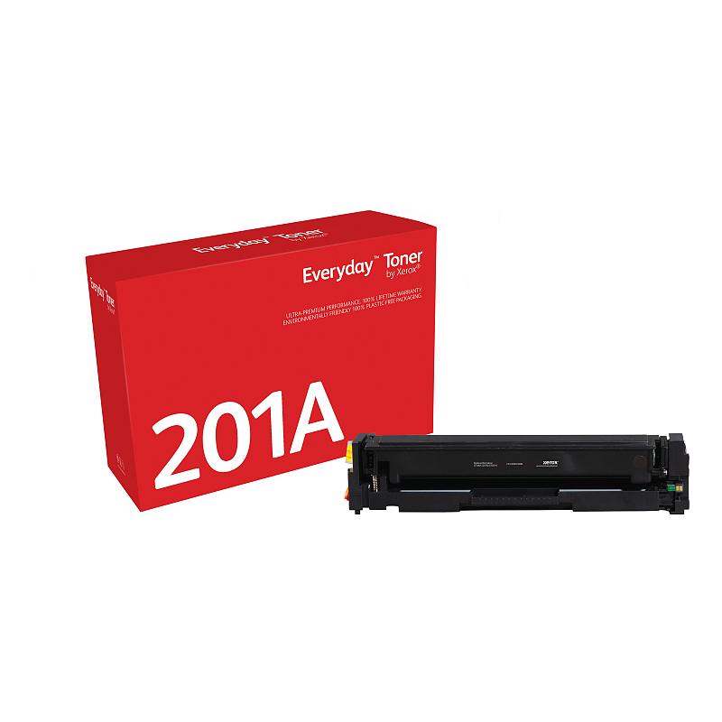 Everyday™ Schwarz Tonermodul von Xerox kompatibel mit HP 201A (CF400A), Standardkapazität