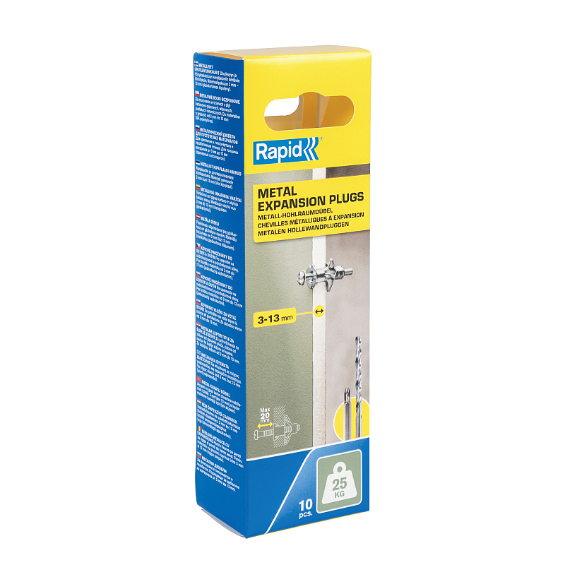 Rapid 5001546 Schraubanker/Dübel 10 Stück(e) Spreizdübel