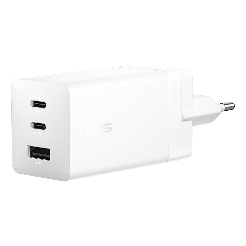 ASUS 100W USB-C GaN Charger Universal Weiß AC Schnellladung Drinnen