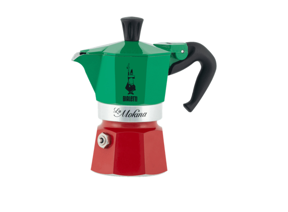 Bialetti 0005650 Französisches Presse-Set 0,5 l Schwarz, Grün, Rot