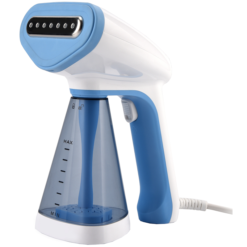 Blaupunkt VSI601 Kleidungsdampfglätter Tragbare Dampfbürste 0,26 l 1600 W Blau, Weiß