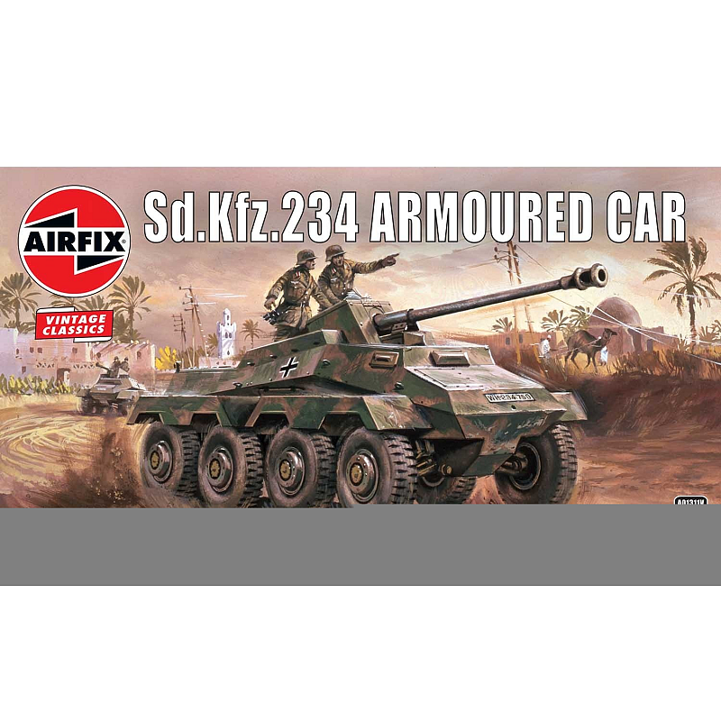 Airfix A01311V maßstabsgetreue modell Armored fighting vehicle model Montagesatz 1:76