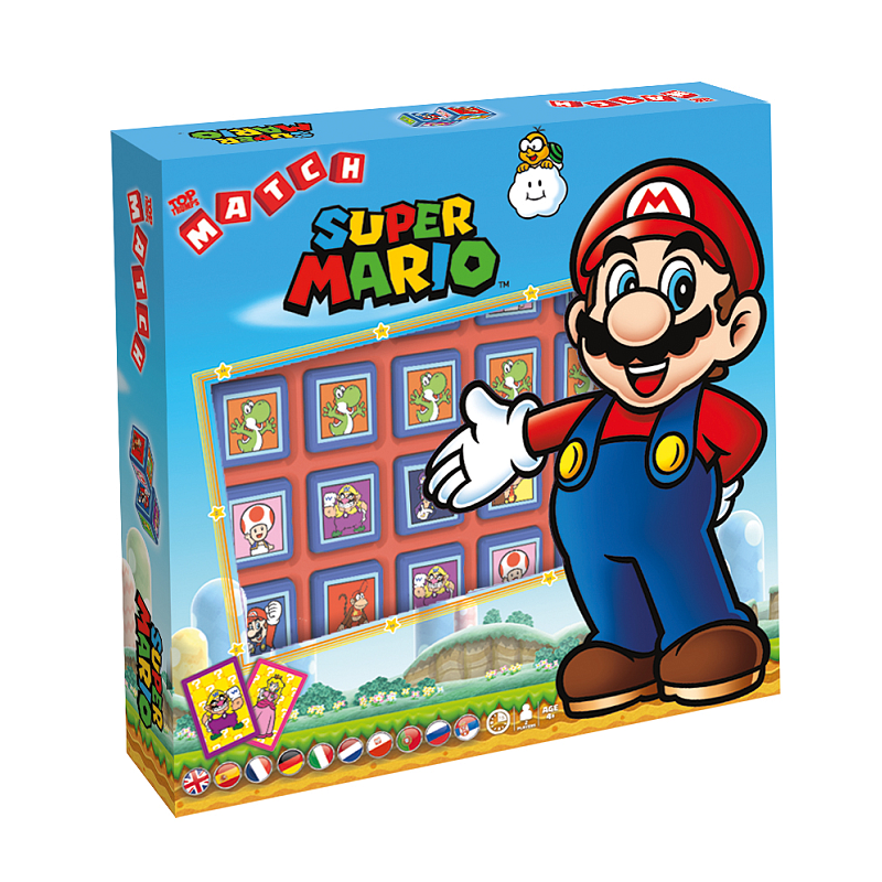 Winning Moves Top Trumps Match Super Mario Brettspiel Strategie