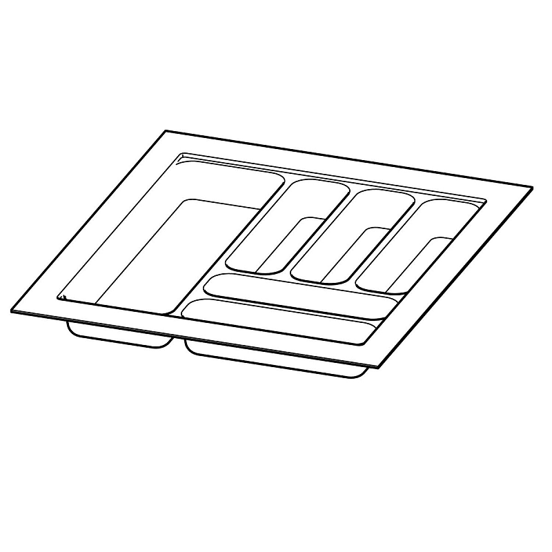 Hettich 9194935 Schubladenrolle & -schiene 550 mm