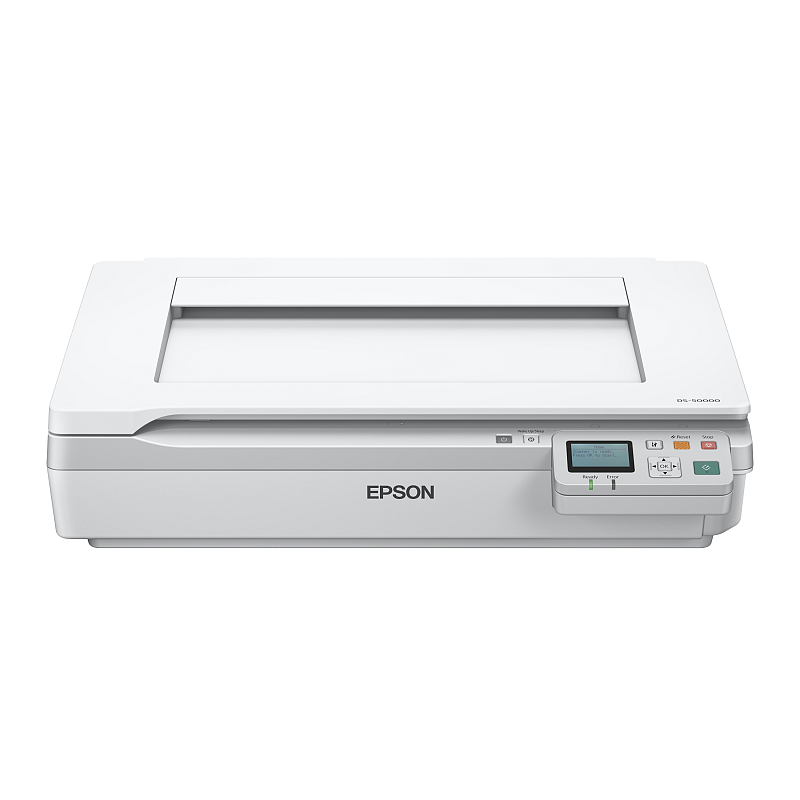 Epson WorkForce DS-50000N Flachbettscanner 600 x 600 DPI A3 Weiß