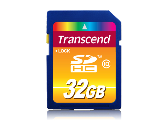 Transcend TS32GSDHC10 Speicherkarte 32 GB SDHC NAND Klasse 10