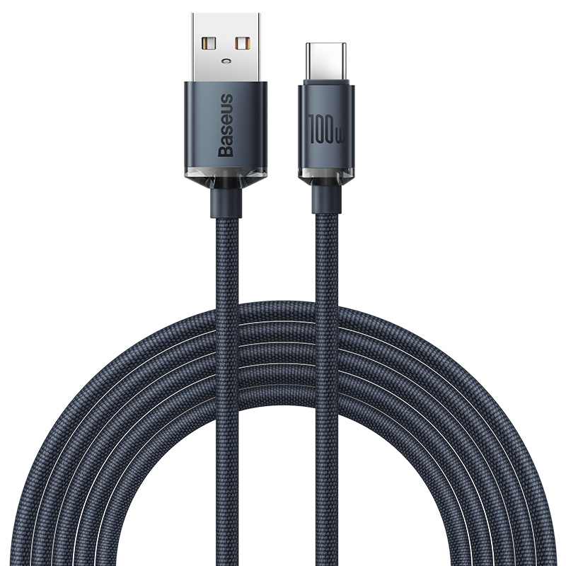 Baseus CAJY000501 USB Kabel 2 m USB C USB A Schwarz