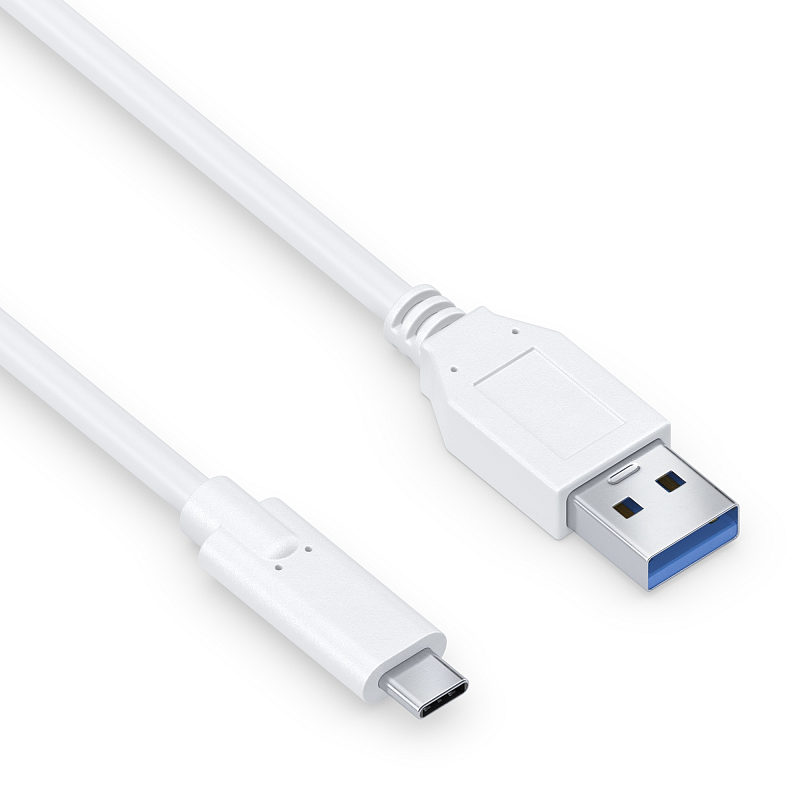 PureLink IS2610-010 USB Kabel USB 3.2 Gen 2 (3.1 Gen 2) 1 m USB C USB A Weiß