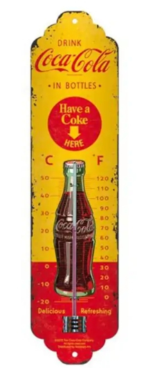 Nostalgic Art 80311 Flüssigkeitsumgebungs-Thermometer Drinnen