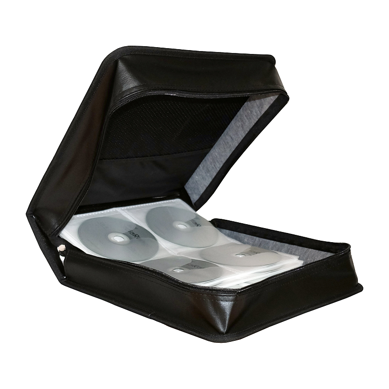 MediaRange BOX94 CD-Hülle Geldbörsenhülle 300 Disks Schwarz