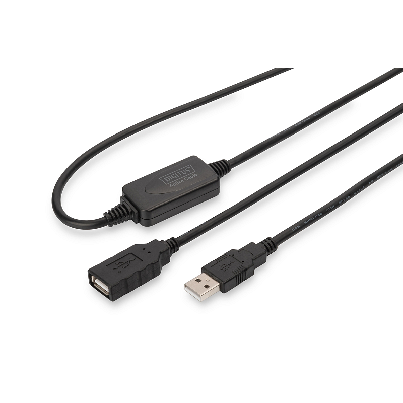 Digitus Aktives USB 2.0 Verlängerungskabel, 10m