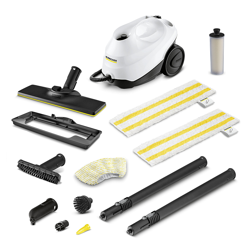 Kärcher SC 3 EasyFix Plus Dampfmopp 1 l 1900 W Weiß