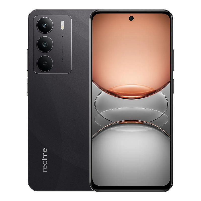 realme C75 17,1 cm (6.72") Dual-SIM Android 14 4G USB Typ-C 8 GB 256 GB 5828 mAh Schwarz