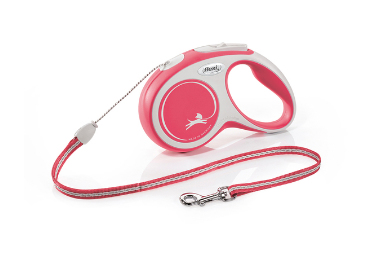 Flexi New Comfort S Cord 5 m Rot Hund Rückziehbare Leine