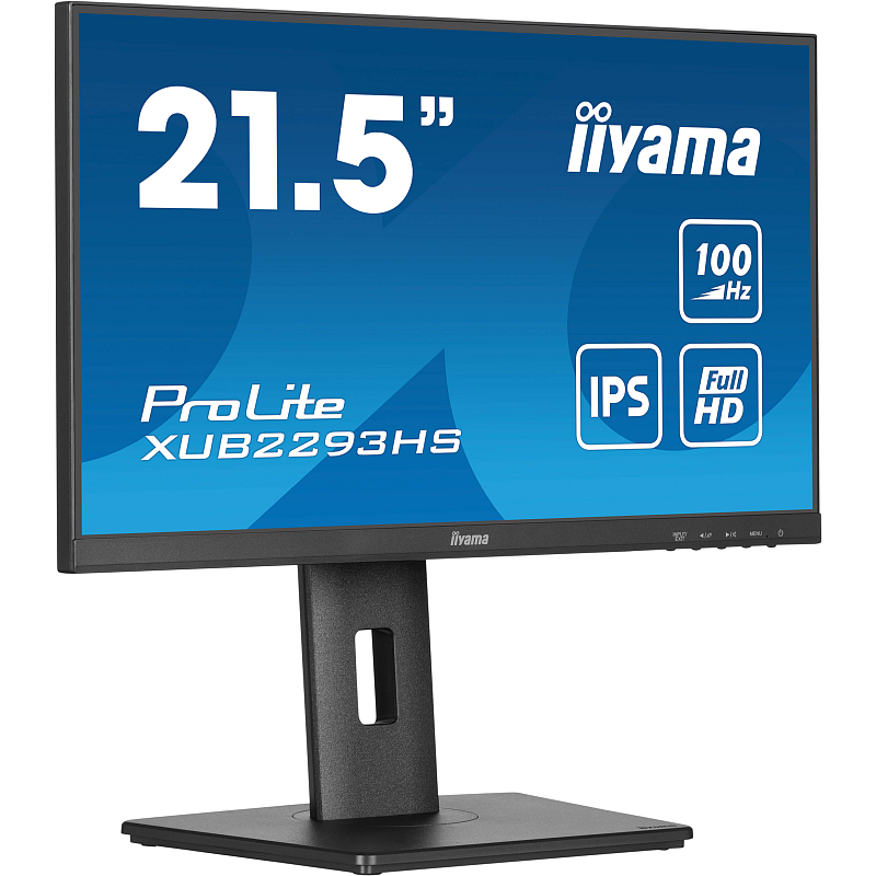 iiyama ProLite XUB2293HS-B6 Computerbildschirm 54,6 cm (21.5") 1920 x 1080 Pixel Full HD LED Schwarz
