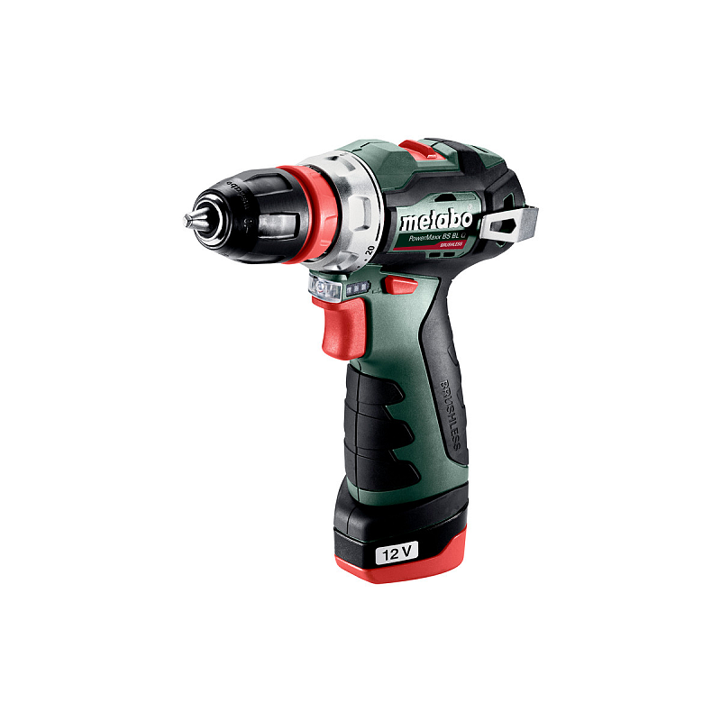 Metabo PowerMaxx BS BL Q 1500 RPM 900 g Aluminium, Schwarz, Grün, Rot