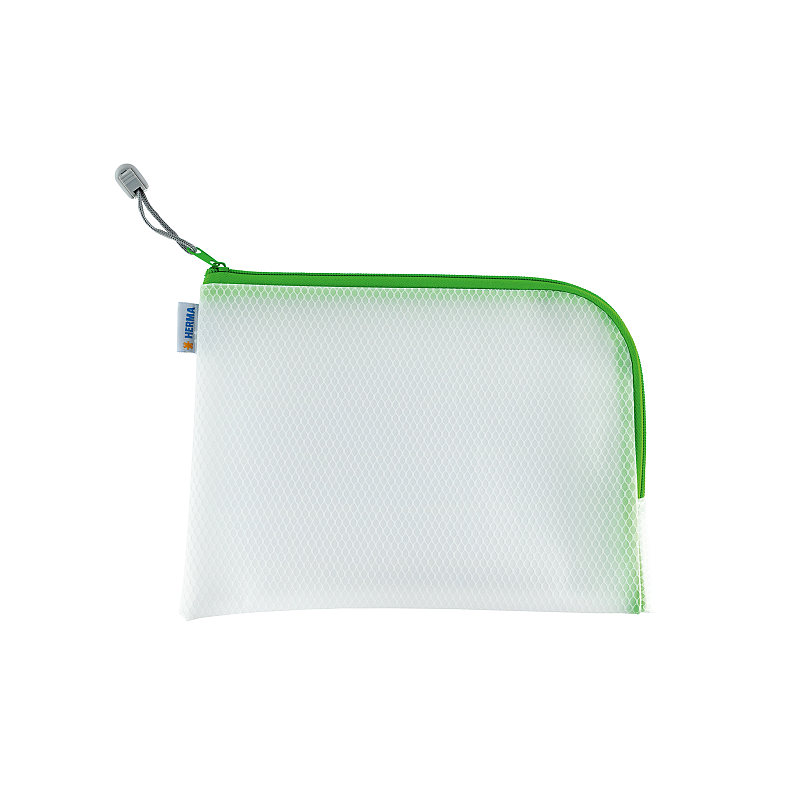 HERMA 20010 Etui Hartschalenetui für Stifte EVA (Äthylen-Vinylazetat) Grün, Transparent