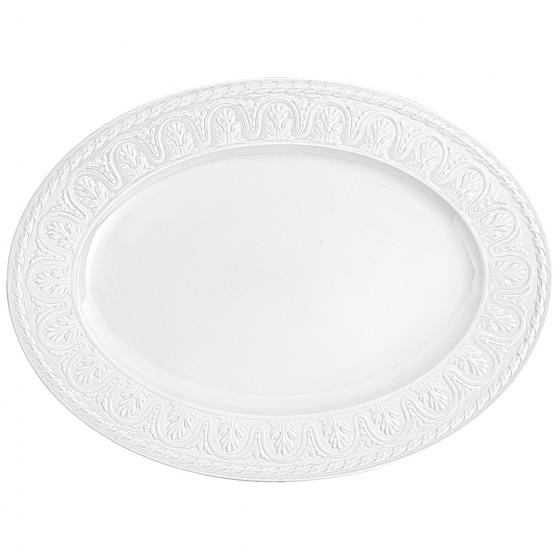 Villeroy & Boch Cellini Essteller Oval Porzellan Weiß 1 Stück(e)