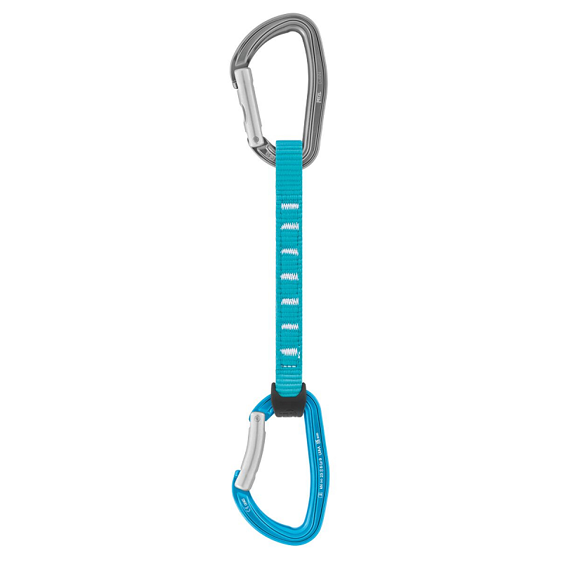 Petzl DJINN AXESS Verschlusskarabiner Aluminium Grau, Türkis 1 Stück(e)