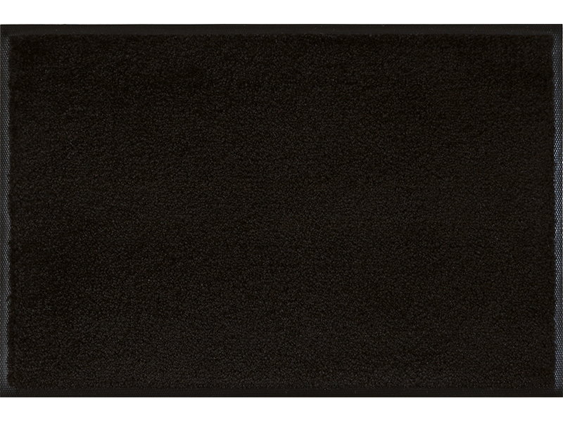 wash+dry 003748 Türmatte Dekorative Fußmatte Drinnen Rechteckig Schwarz