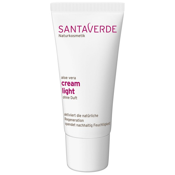 Santaverde Cream Light Fragrance Free Tagescreme Decollete, Gesicht, Hals/Nacken 30 ml