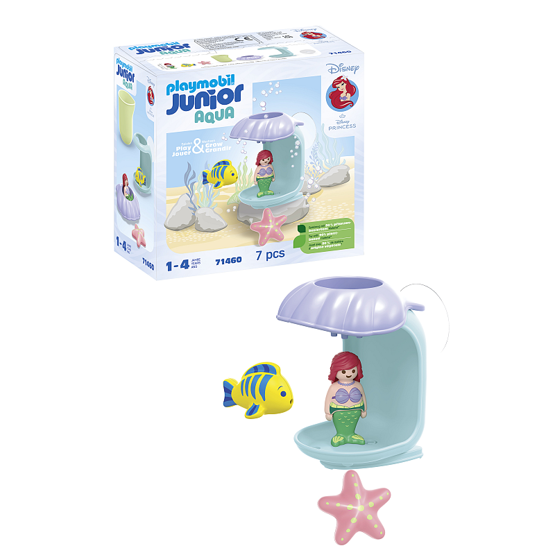 Playmobil Junior 1.2.3 & Disney: Arielles Muscheldusche