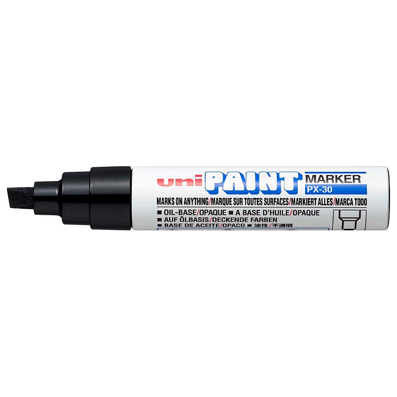 Uni-Ball Paint PX-30 Marker 1 Stück(e) Meißel Schwarz