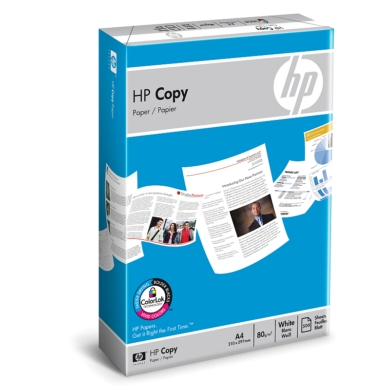 HP Kopierpapier 80 g/m² - 500 Blatt/A4/210 x 297 mm