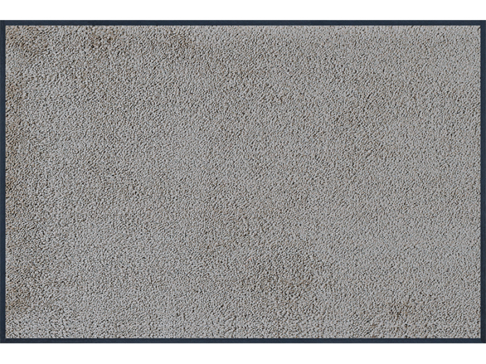 wash+dry 007418 Türmatte Dekorative Fußmatte Drinnen Rechteckig Grau