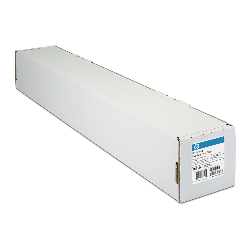 HP Universal Instant-dry Gloss Photo Paper-1067 mm x 30.5 m (42 in x 100 ft) Braun, Weiß