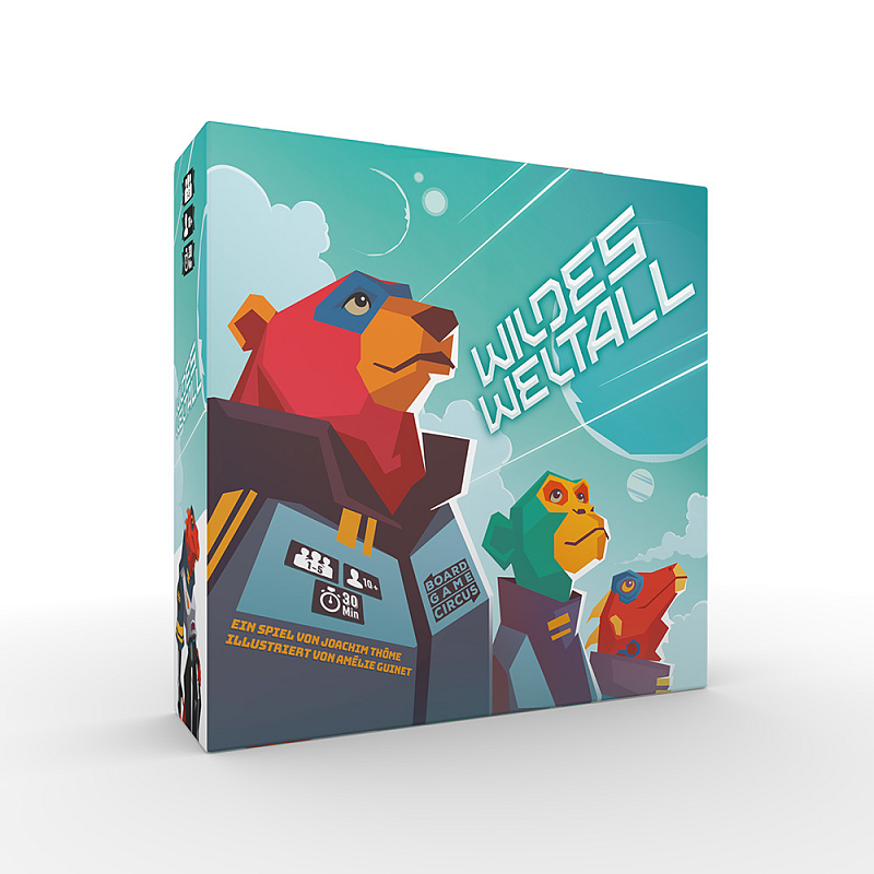 Board Game Circus Wildes Weltall 30 min Kartenspiel Taktisch