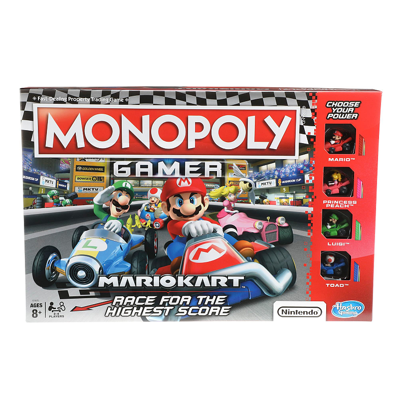 Hasbro Monopoly Gamer Mario Kart Brettspiel Wirtschaftliche Simulation