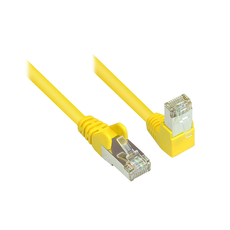 Alcasa 806W-020Y Netzwerkkabel Gelb 2 m Cat6 S/FTP (S-STP)