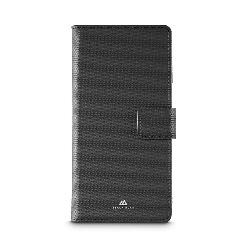 Black Rock 2-1 Wallet Handy-Schutzhülle 17 cm (6.7") Geldbörsenhülle Schwarz