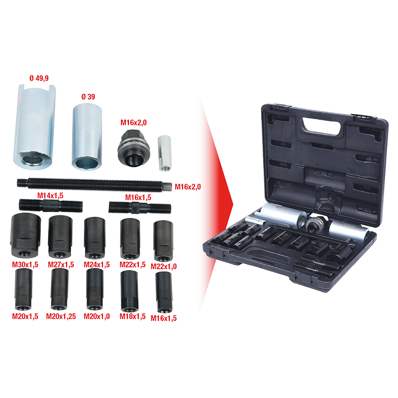 KS Tools 150.2750 Mechanik-Werkzeugsätze 16 Werkzeug