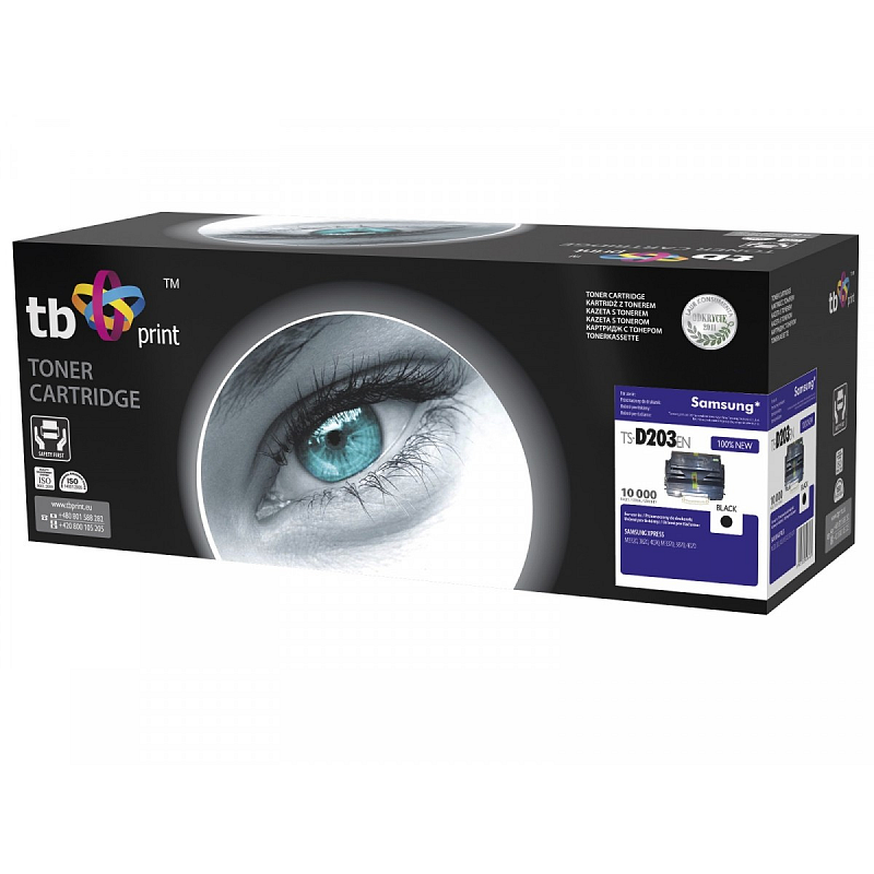 TB Print TS-D203EN Tonerkartusche 1 Stück(e) Mattschwarz