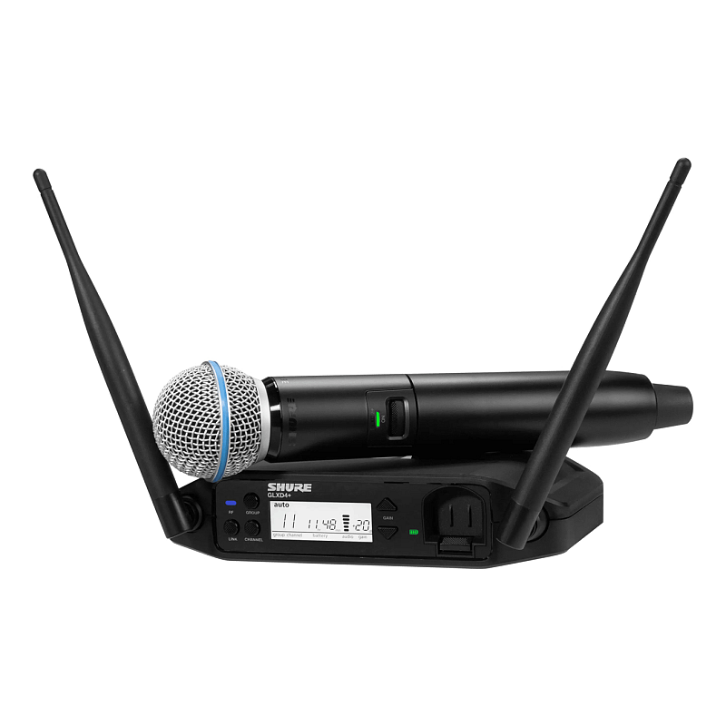 Shure GLXD24+E/B87A-Z4 Kabelloses Mikrofonsystem