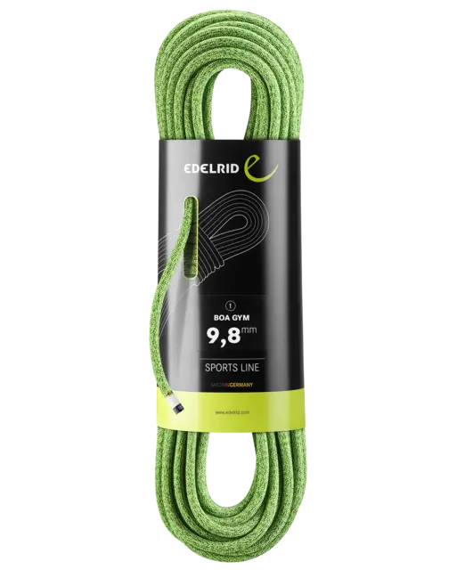 Edelrid 712810501380 Kletterseil Limette 50000 mm 9,8 mm Polyamid 1 Stück(e)