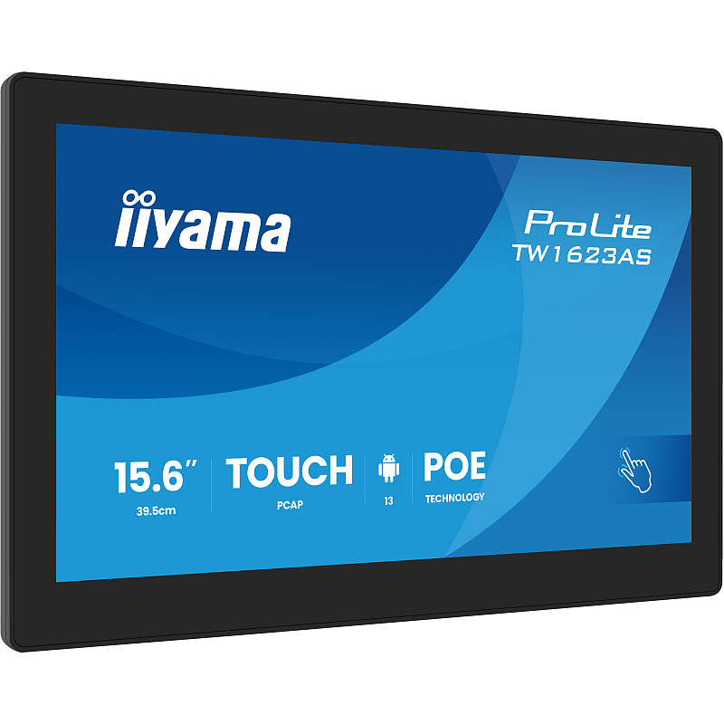 iiyama TW1623AS-B3P Computerbildschirm 39,6 cm (15.6") 1920 x 1080 Pixel Full HD LED Touchscreen Schwarz