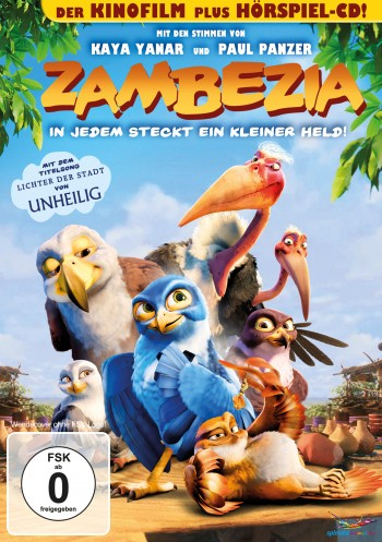 Olimpia Splendid ZAMBEZIA - DER KINOFILM + HÖRSPIEL-CD - IN JEDEM STECKT EIN KLEINER HELD (DVD+CD)