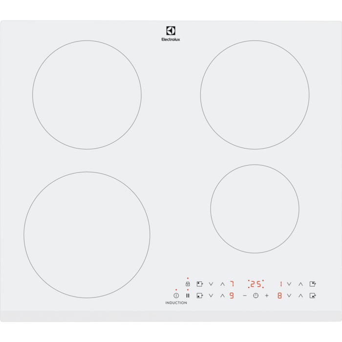 Electrolux LIR60430BW Weiß Integriert 60 cm Zonen-Induktionskochfeld 4 Zone(n)