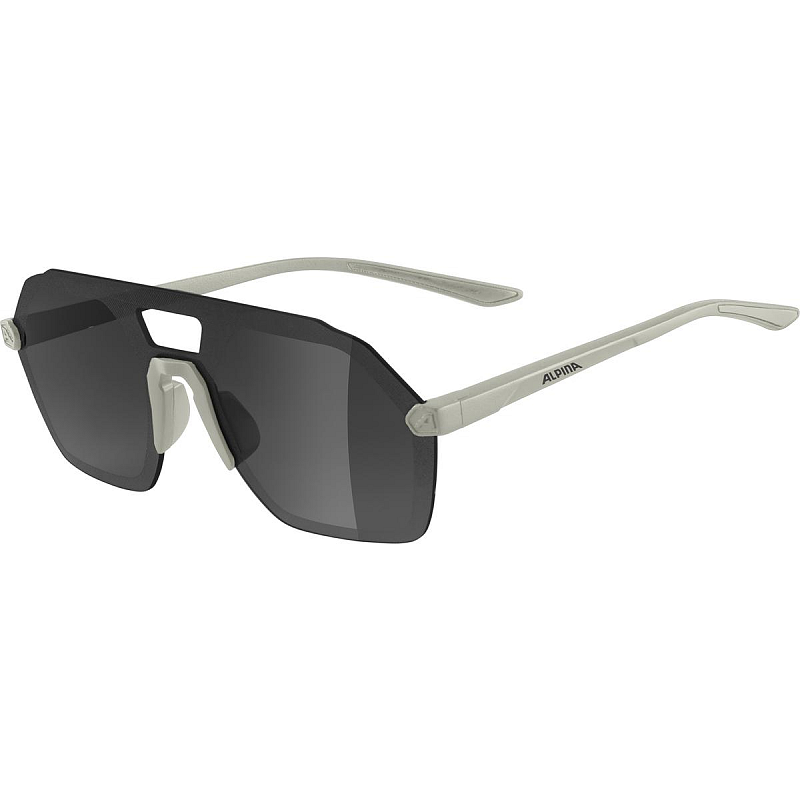 Alpina Sports BEAM I Multisportbrille Unisex Randlos Schwarz