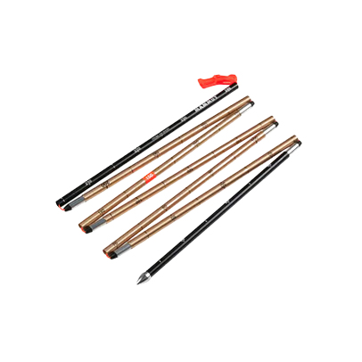 Mammut Probe 240 short Skistock 2 Stück(e) 2,4 m Gold Aluminium