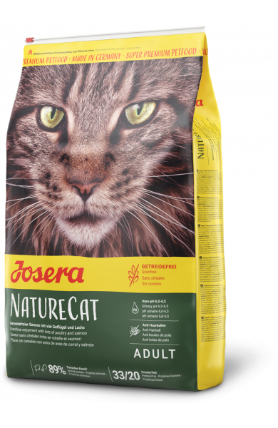 Josera NatureCat 10kg Katzen-Trockenfutter 15 kg Fisch