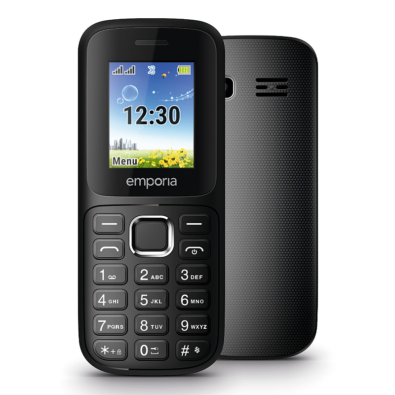 Emporia emporia313 4,5 cm (1.77") 64,6 g Schwarz Seniorentelefon