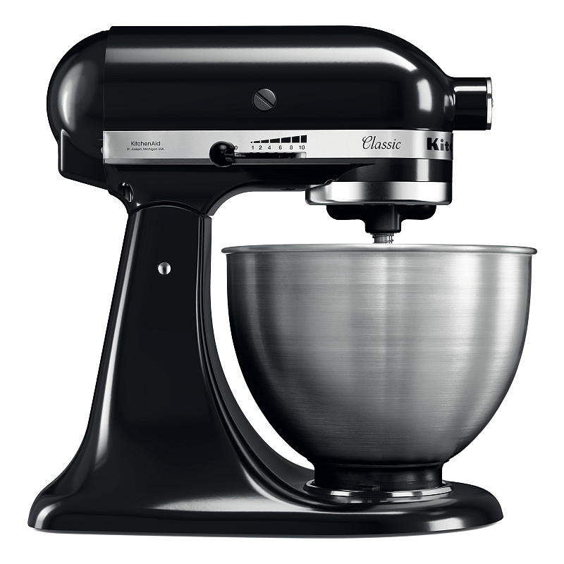 KitchenAid Classic Küchenmaschine 275 W 4,3 l Schwarz, Metallisch