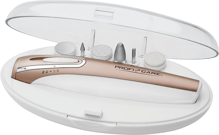 ProfiCook PC-MPS 3016 Maniküre-/Pediküre-Gerät Set Pink, Weiß