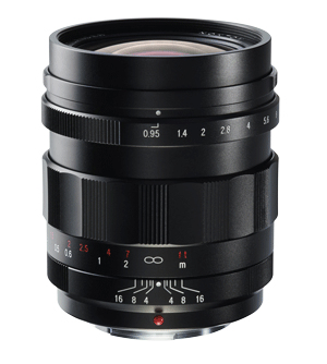 Voigtländer Nokton 25mm F0.95 SLR Schwarz